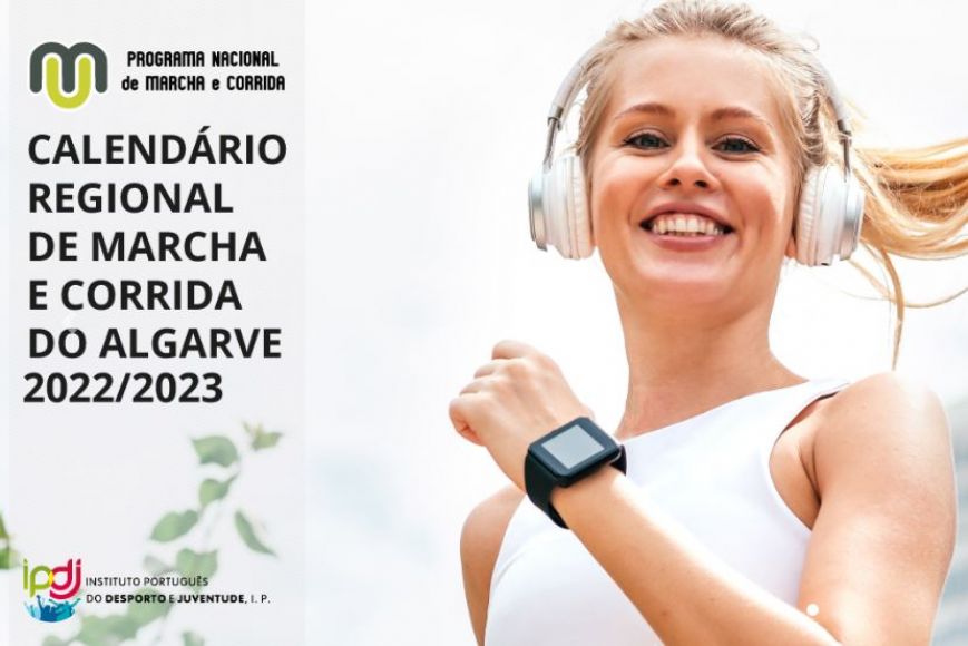 Calendário Regional da Marcha e Corrida do Algarve, para a época de 2022/23