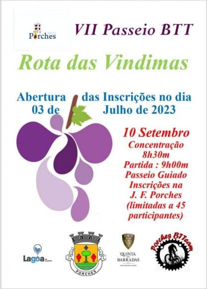 VII Passeio da Rota das Vindimas